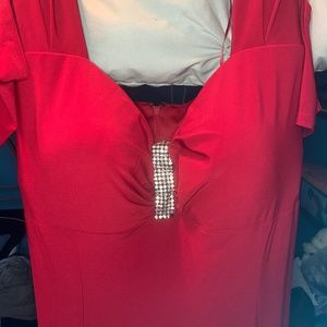 R&M Richards Red Dress